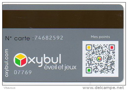 Jeux éveil Oxybul Carte Fidélité Card  Karte (377) - Cartes De Fidélité Et Cadeau