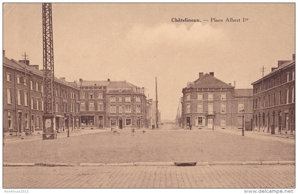 CHATELINEAU : Place Albert Ier - Châtelet