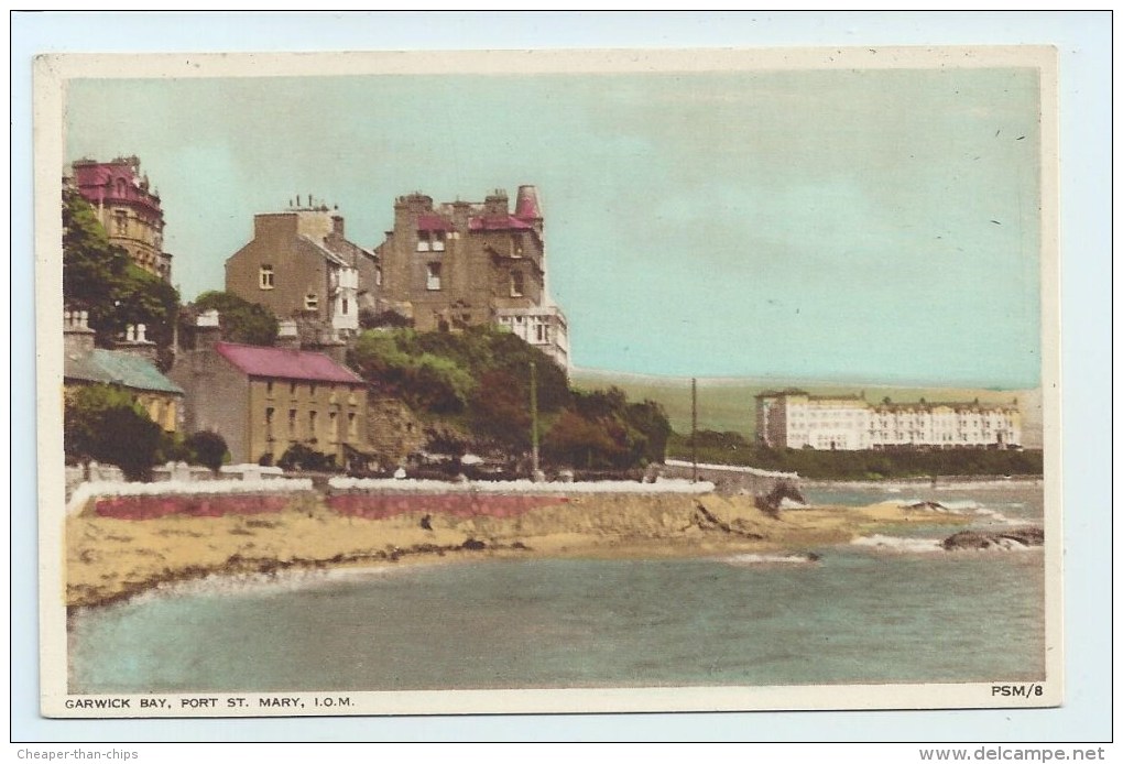 Garwick Bay, Port St. Mary - Man (Eiland)