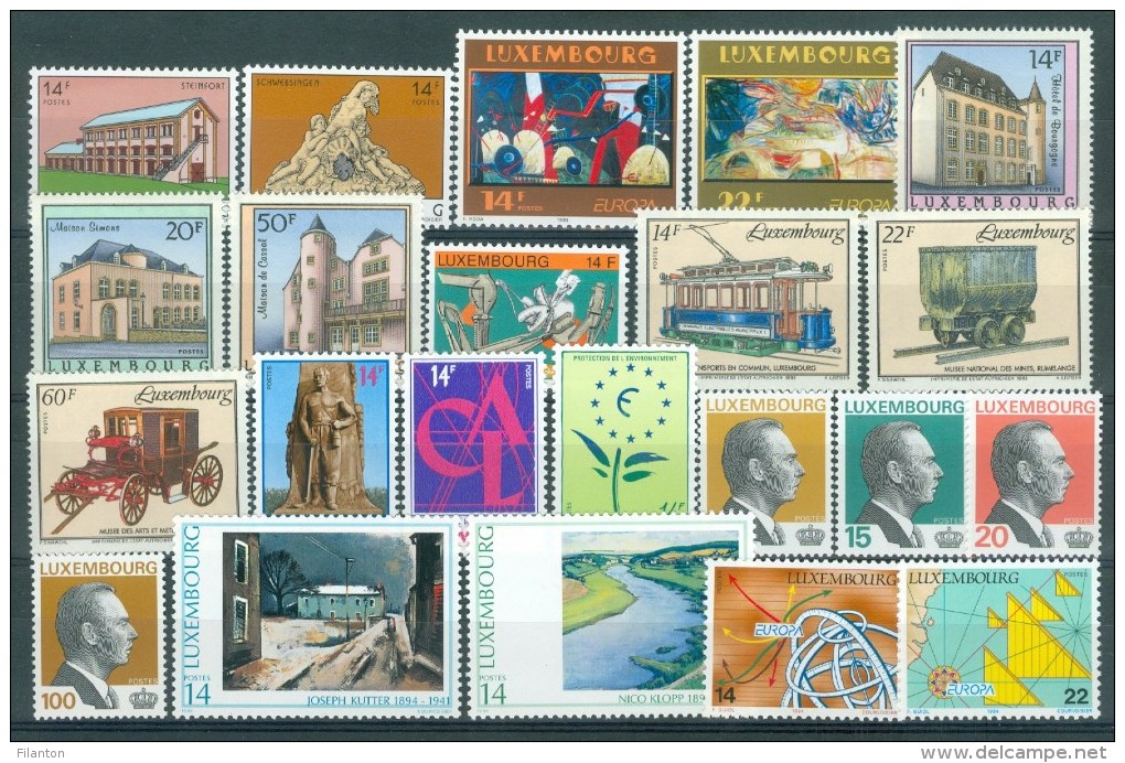 LUXEMBOURG - Selectie Nr 38 - MNH** - Cote 31,10 € - à 10% !!! - Collections