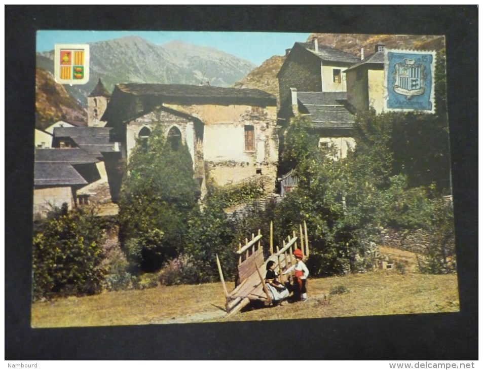 Carte Postale Valls D'Andorra - Cartas & Documentos