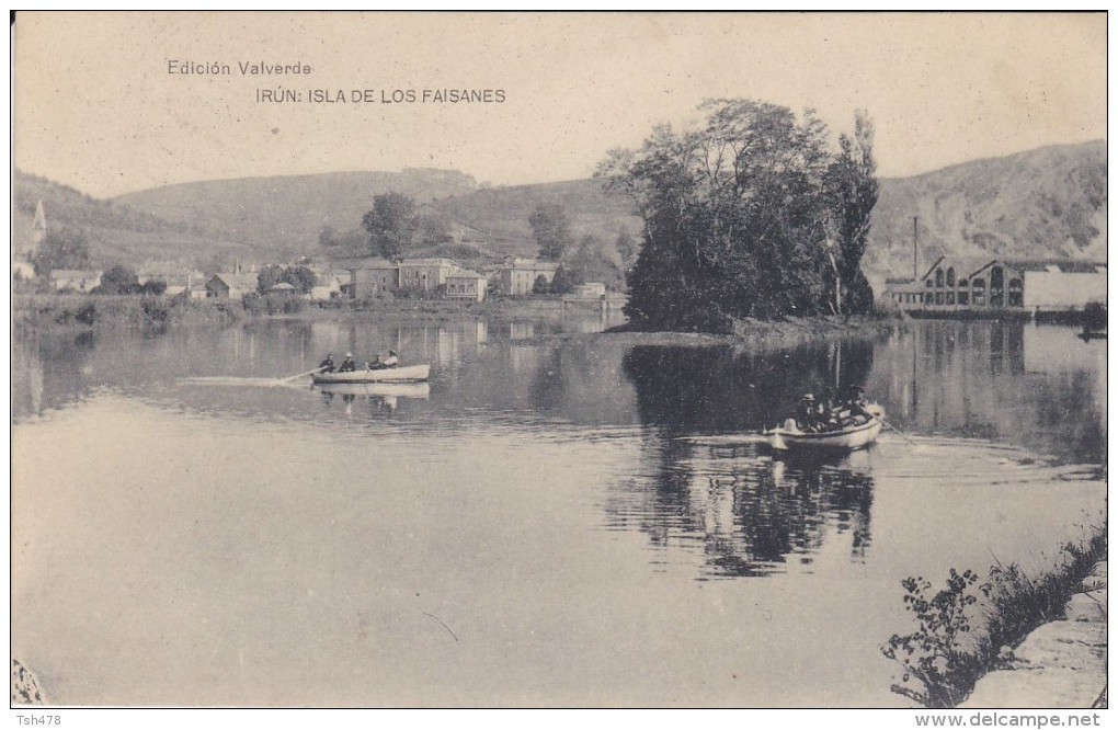 ESPAGNE---IRUN---isla De Los Faisanes---voir 2 Scans - Autres & Non Classés