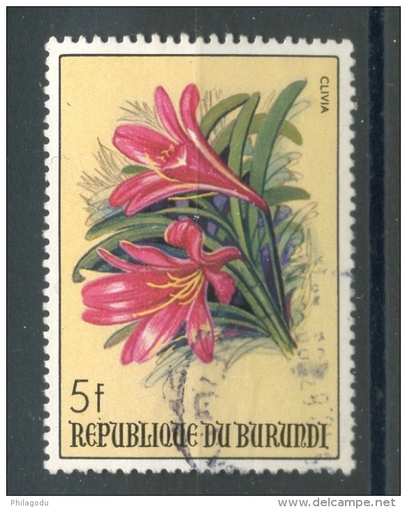 1986  Fleur  Dépareillée  Ø   5 Francs - Used Stamps