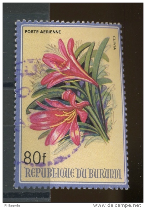 1986  Fleur  Dépareillée  Ø   80 Francs - Oblitérés