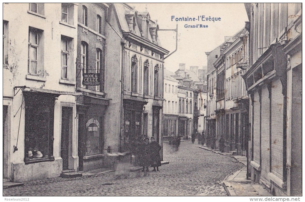 FONTAINE-L´EVEQUE : Grand' Rue - Fontaine-l'Evêque