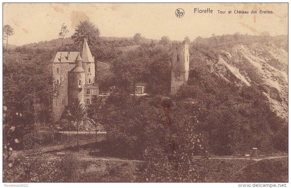 FLOREFFE : Tour Et Château Des Grottes ( 2 Timbres) - Floreffe