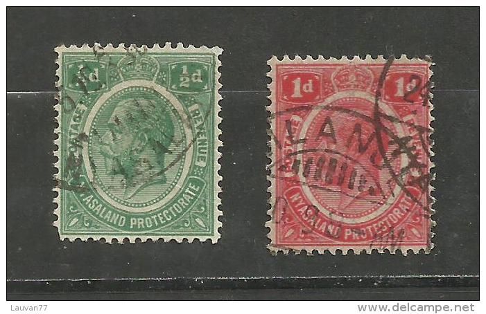Nyassaland N°12, 13 Cote 3 Euros - Nyassaland (1907-1953)