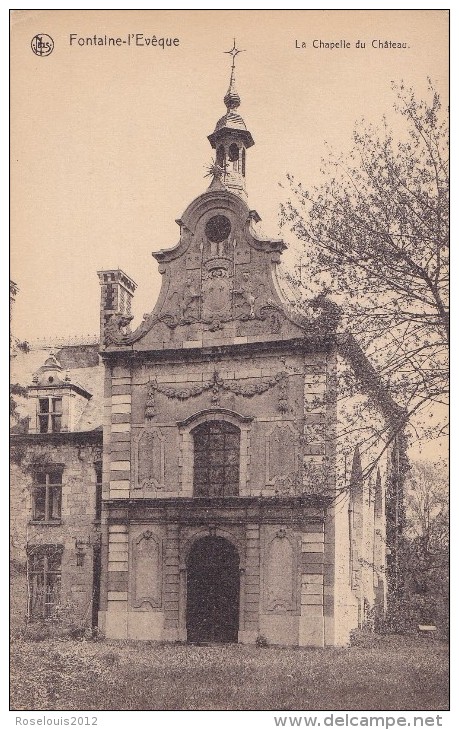 FONTAINE-L'EVEQUE : La Chapelle Du Château - Fontaine-l'Evêque