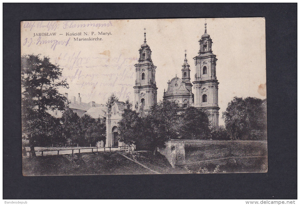 Pologne - Jaroslaw - Kosciol N. P. Maryi - Marienkirche ( Wydawnictwo Salonu Malarzy Feldpost ) - Poland