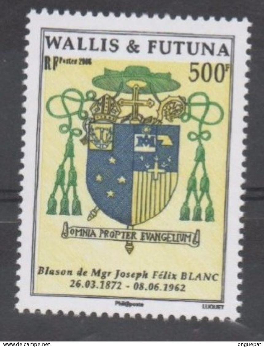 WALLIS Et F. : Blason De Monseigneur Joseph Félix Blanc - Religieux - Religion - Christianisme - - Unused Stamps