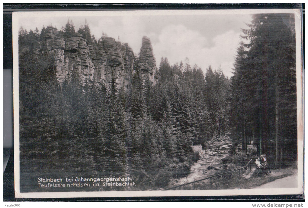 Johanngeorgenstadt - Steinbach - Teufelsstein Felsen Im Steinbachtal - Erzgebirge - Johanngeorgenstadt