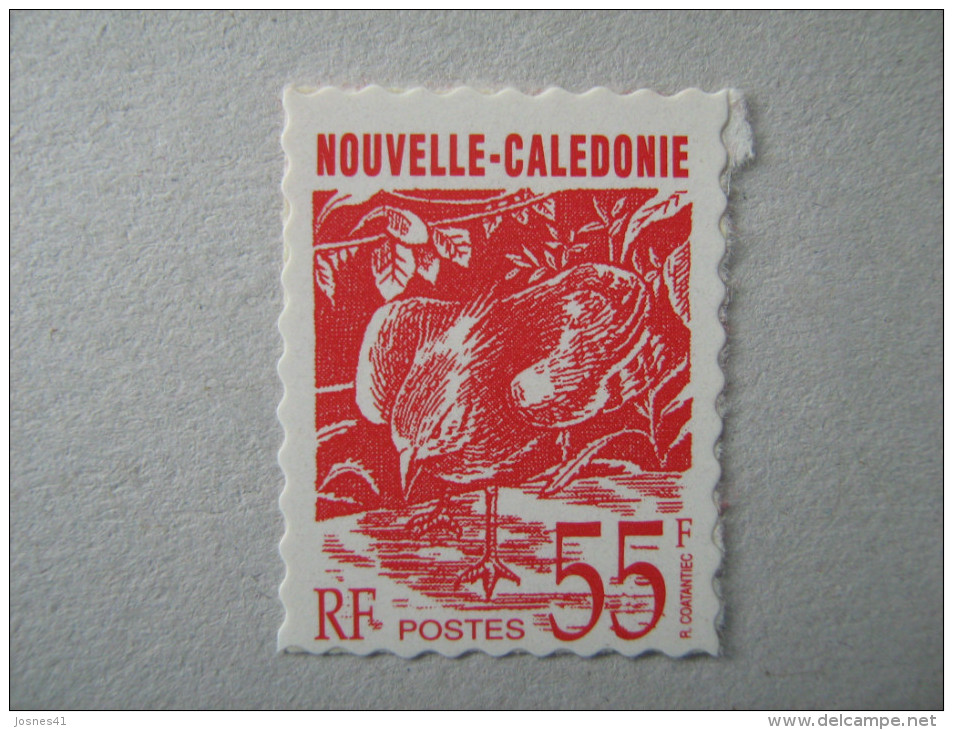 NOUVELLE CALEDONIE    P 639 * *     CAGOU   ADHESIF - Unused Stamps