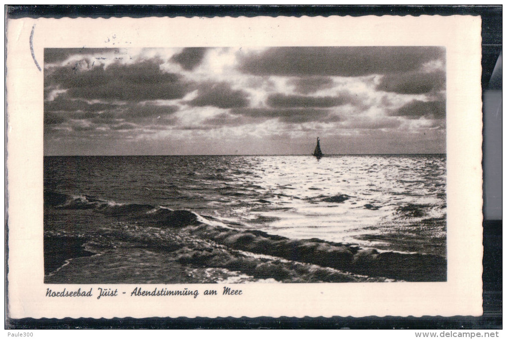 Nordseeheilbad Juist - Abendstimmung Am Meer - Juist