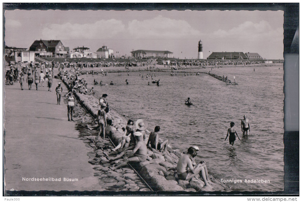 Nordseebad Büsum - Sonniges Badeleben - Buesum