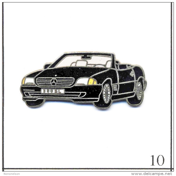 Pin´s - Automobile - Mercedes / Cabriolet 300 SL - Version Carrosserie Noire. Non Estampillé. EGF. T410-10 - Mercedes