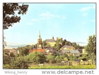 Frauenstein Im Erzgebirge - Blick Zur Stadt Schloß & Burgruine - Frauenstein (Erzgeb.)