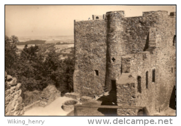 Frauenstein Im Erzgebirge - S/w Burgruine Frauenstein - Frauenstein (Erzgeb.)