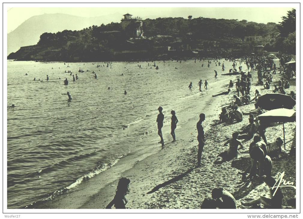 CPSM  LA SEYNE   , Plage Des Sablettes - La Seyne-sur-Mer