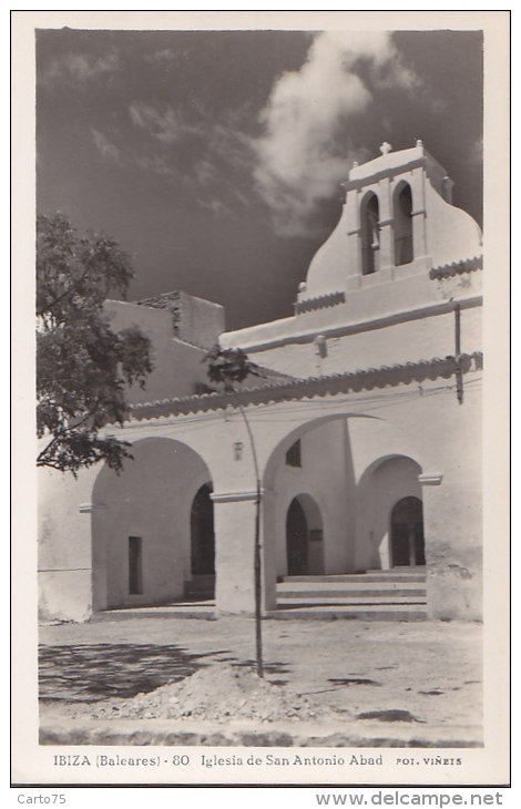 Espagne - Ibiza - Iglesia De San Antonio Abad - Ibiza