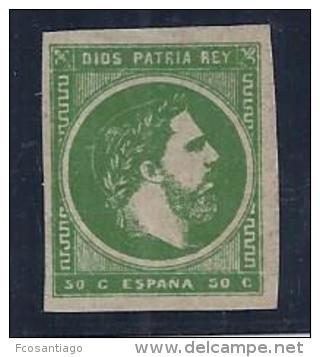 ESPAÑA 1875 - Edifil #160 - MLH * - Carlists