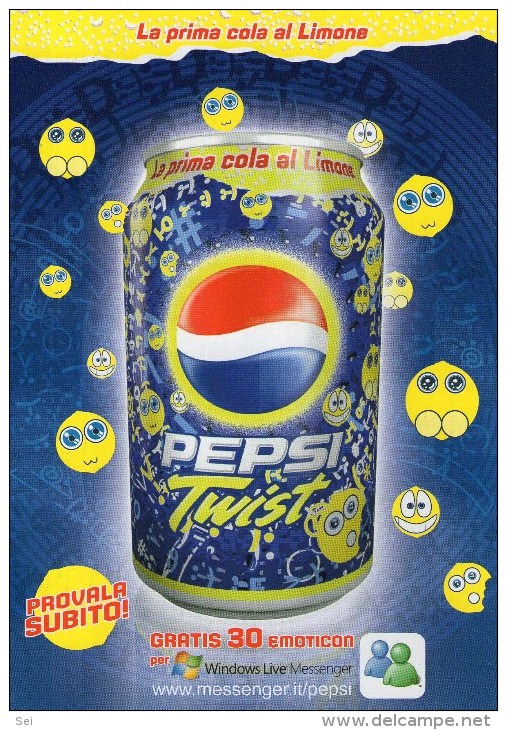 A 3666  -  Bevande, Pepsi - Advertising