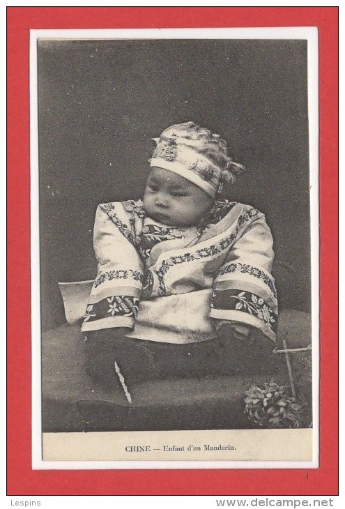 ASIE - CHINE --  Enfant D'un Mandarin - China