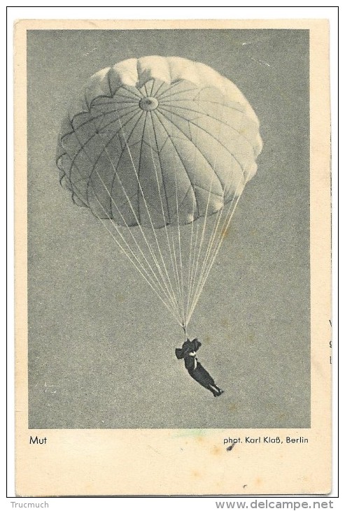 D12813  - Parachutiste - Parachutisme