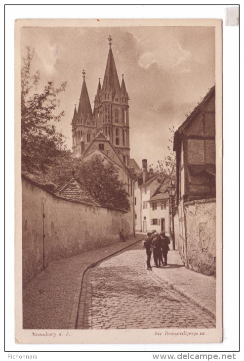 NAUMBURG Domprediger Gasse Kinder - Naumburg (Saale)