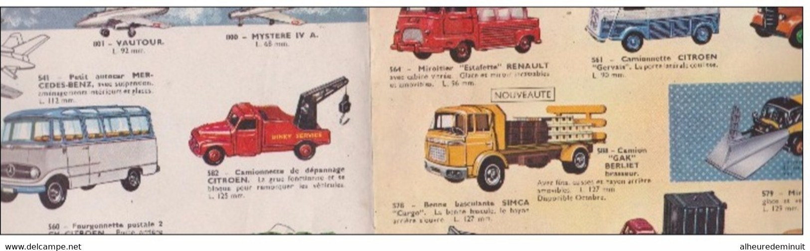 Catalogue DINKY TOYS"SUPERTOYS"1964"voiture Miniature"camions"militaire"DS"Peugeot"Renault"Citroën"2cv"simca"opel - Riviste