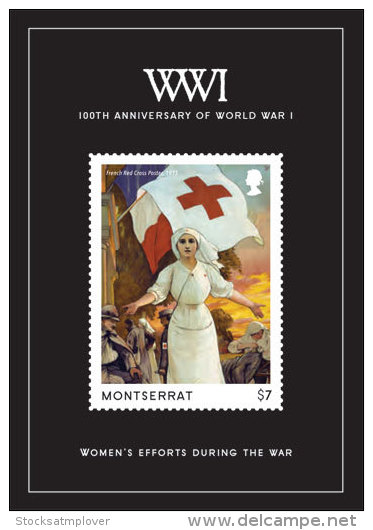 Montserrat-2014-War-World War I-WWI - Montserrat