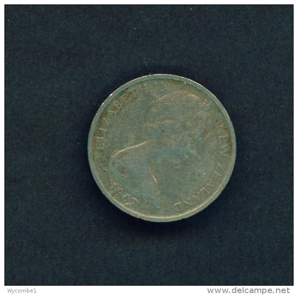 NEW ZEALAND  -  1967  5c  Circulated Coin - Nueva Zelanda