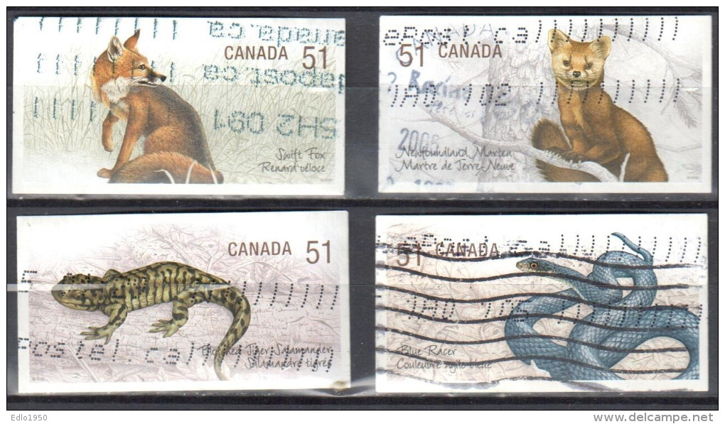 Canada 2006 - Fauna - Mi. 2361-64 - Used - Used Stamps