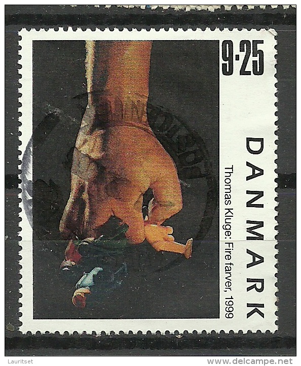 DENMARK Dänemark 1999 Michel 1219 O Zeitgenössische Kunst Art - Used Stamps