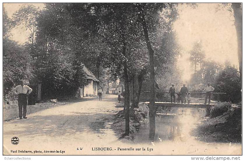 Lisbourg       62       Passerelle Sur La Lys - Autres & Non Classés