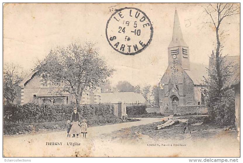 Ivergny       62       Le Village Et L'Eglise - Autres & Non Classés