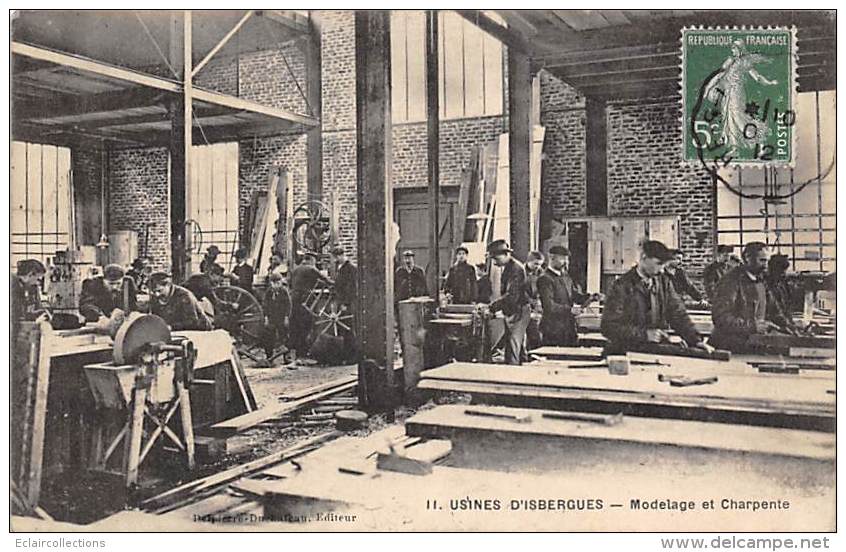 Isbergues      62        Usines. Modelage Et Charpente - Isbergues