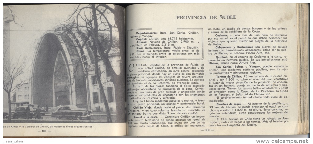 CHILI   -  CHILE  - GUIDE  PRATIQUE  -  Tourisme  -  En Espagnol - 9 Scans - Práctico