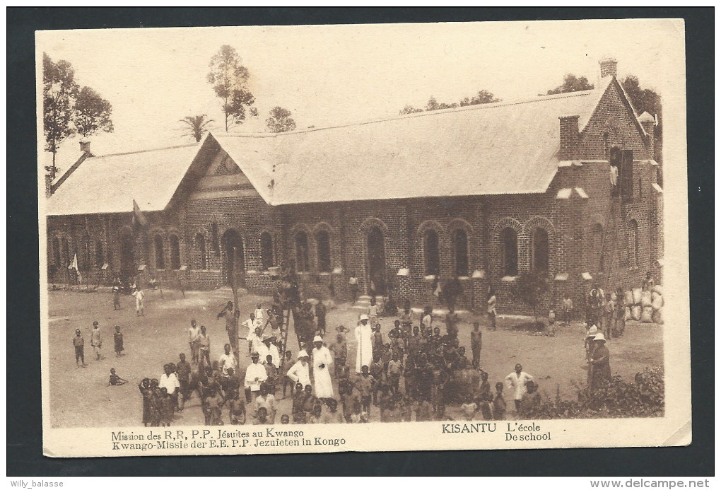 CPA Afrique  - Congo Belge - KANGU - Habitation Des Pères - KONGO MAYOMBE - Nels   // - Kinshasa - Léopoldville