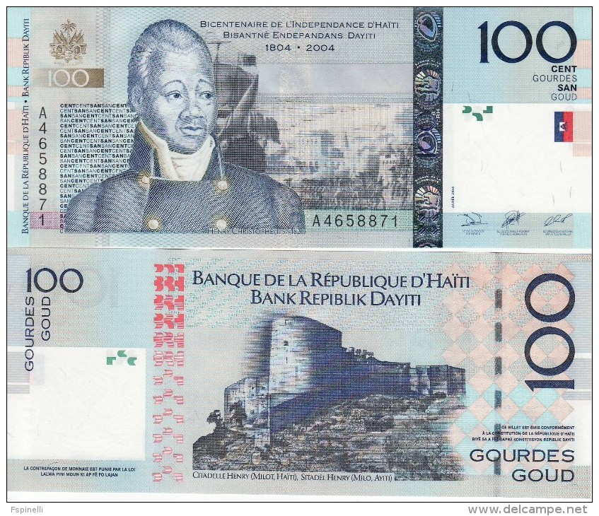 HAITI   100  Gourdes   P275a        2004      UNC - Haïti