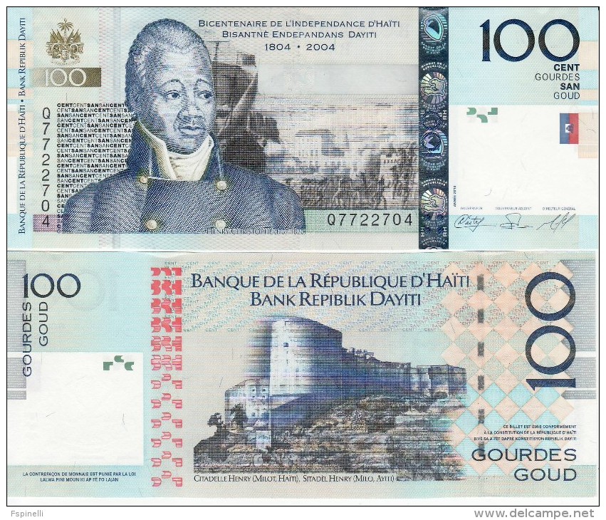 HAITI   100  Gourdes   P275c        2010       UNC - Haïti