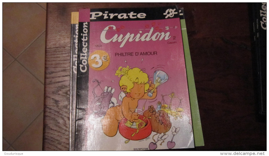 CUPIDON T2 PHILTRE D'AMOUR         ALBUM SOUPLE COLLECTION PIRATE - Cupidon