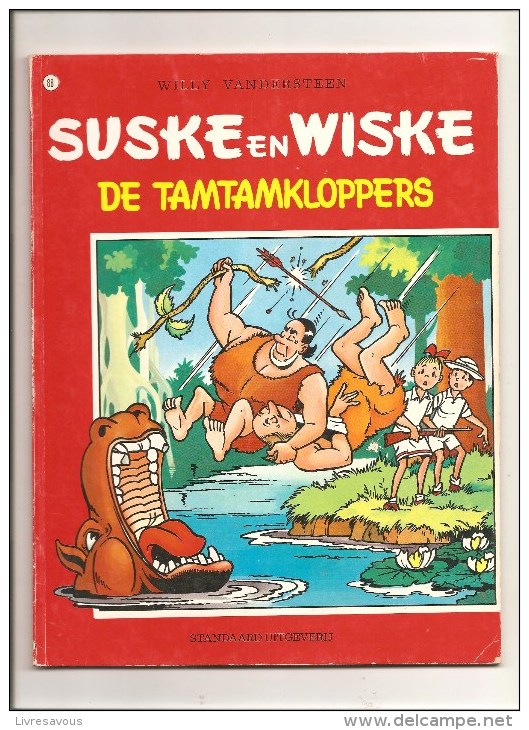 Suske En Wiske   DE TAMTAMKLOPPERS N°88 Par Willy Vandersteen Editions Standaard Uitgeverij De 1980 - Suske & Wiske