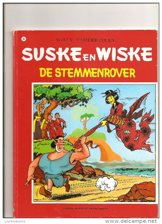 Suske En Wiske  DE STEMMEMENROVER N°84 Par Willy Vandersteen Editions Standaard Uitgeverij De 1985 - Suske & Wiske