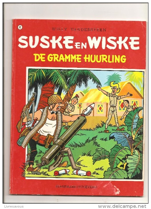 Suske En Wiske  DE GRAMME HUURLING N°82 Par Willy Vandersteen Editions Standaard Uitgeverij De 1980 - Suske & Wiske