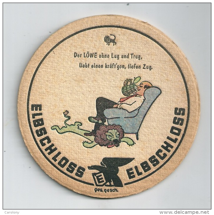 Sous-Bock Elbschloss- Export Ratshern-Pils (Série) - Beer Mats