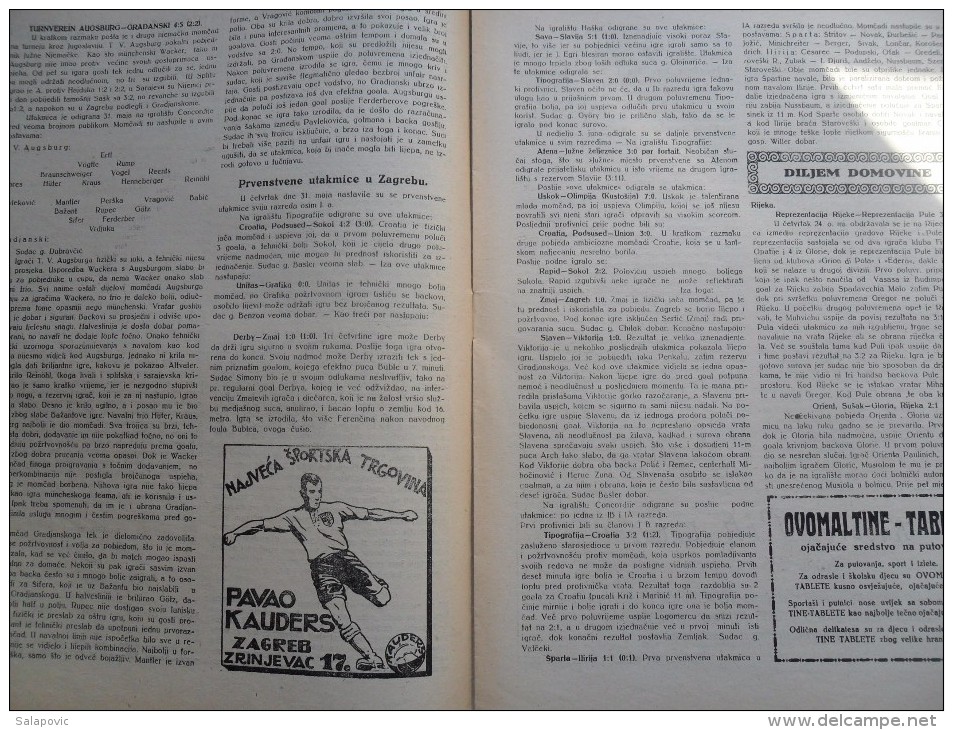SPORT ILUSTROVANI TJEDNIK 1923 ZAGREB, FOOTBALL SKI, MOUNTAINEERING,  SPORTS NEWS FROM THE KINGDOM SHS - Libri