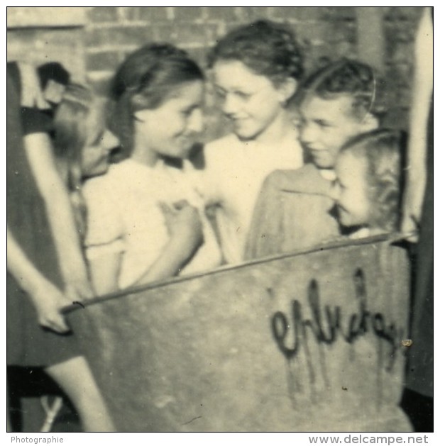 France Fives Lille Ames Vaillantes Action Catholique Origny En Thierache Ancienne Photo 1946 - Scouting