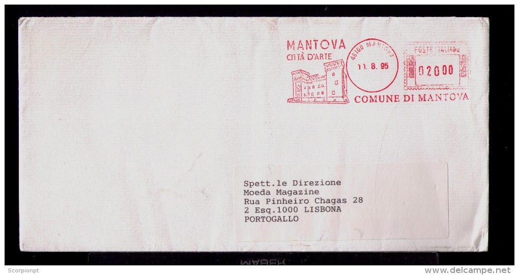 MANTOVA Italy Art City FRAMA 1995 Cover Architecture Monuments Sp3725 - Other & Unclassified