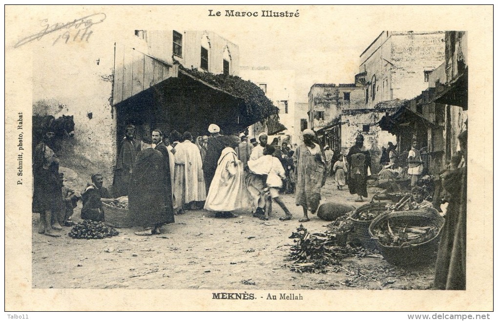 Maroc Illustré - Meknès - Au Mellah - Meknes