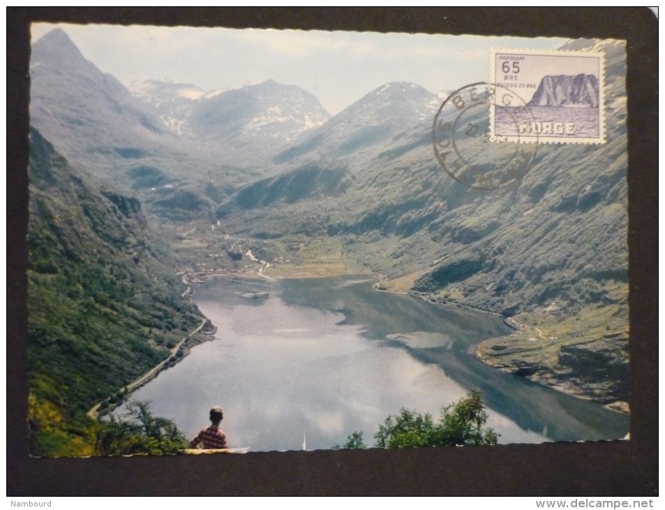 CarteMaximum Geiranger/ Norway 22/05/1964 - Storia Postale